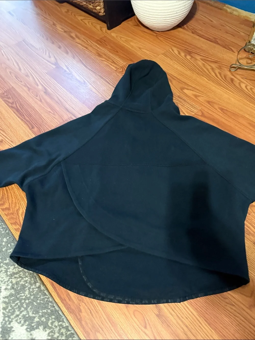 Nike Black Hooded Zip-Up Jacket